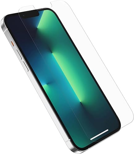 OtterBox Alpha Glass Series - Protector de pantalla para iPhone 13 Pro Max (solamente), embalaje no minorista, transparente
