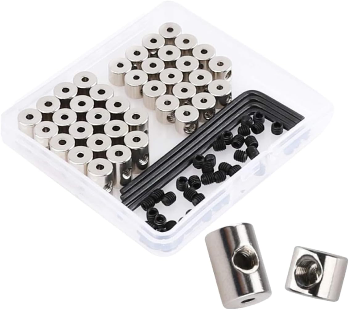 KONTONTY 3sets Pin Backs for Badges Metal Locking Clasp Keepers for Clothes Bags Accessories Stable Easy to Secure Wrench for Crafts