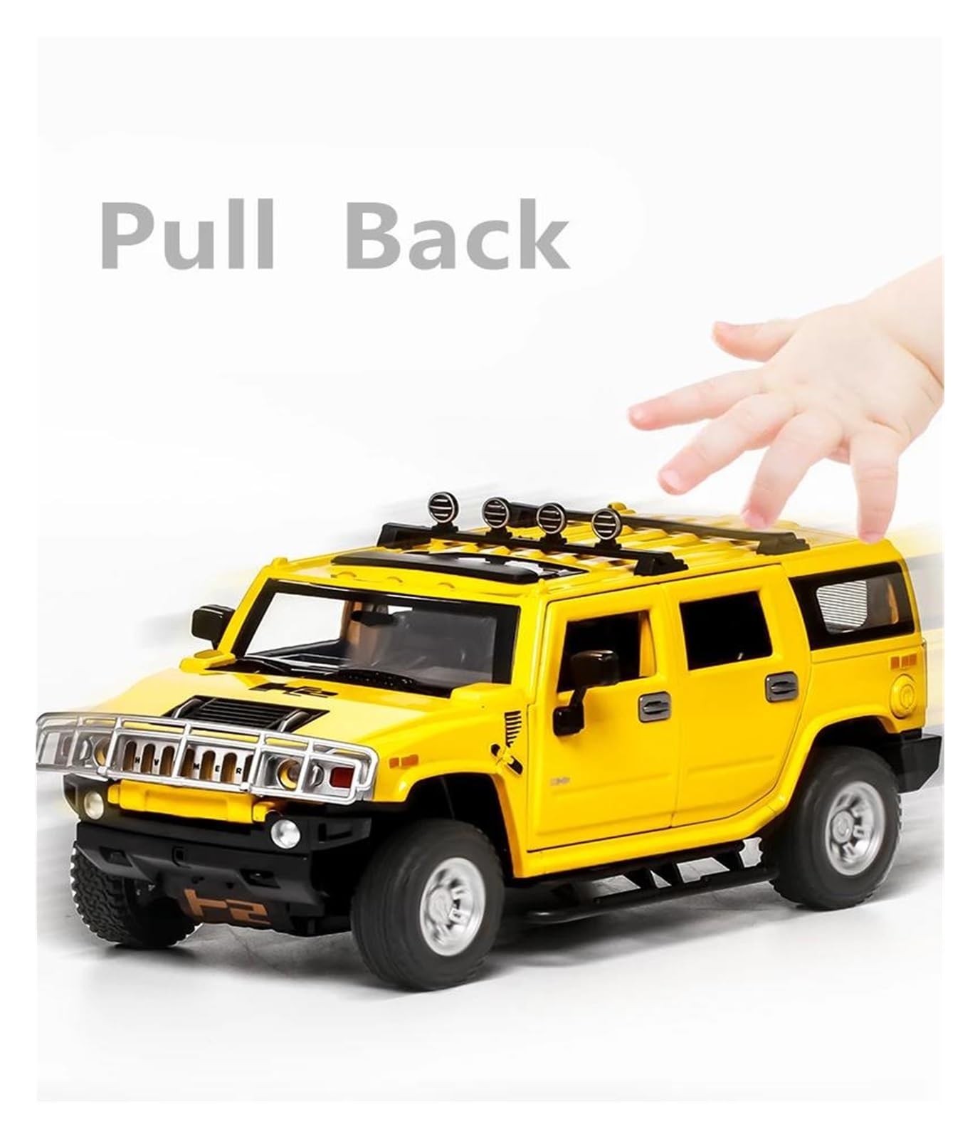 ジェイダトイズ1/24ハマーH2カスタムホイール＆ラック付き☆未開封ミニカー♪ ジェイダトイズ1/24ハマーH2カスタムホイール＆ラック付き☆未開封