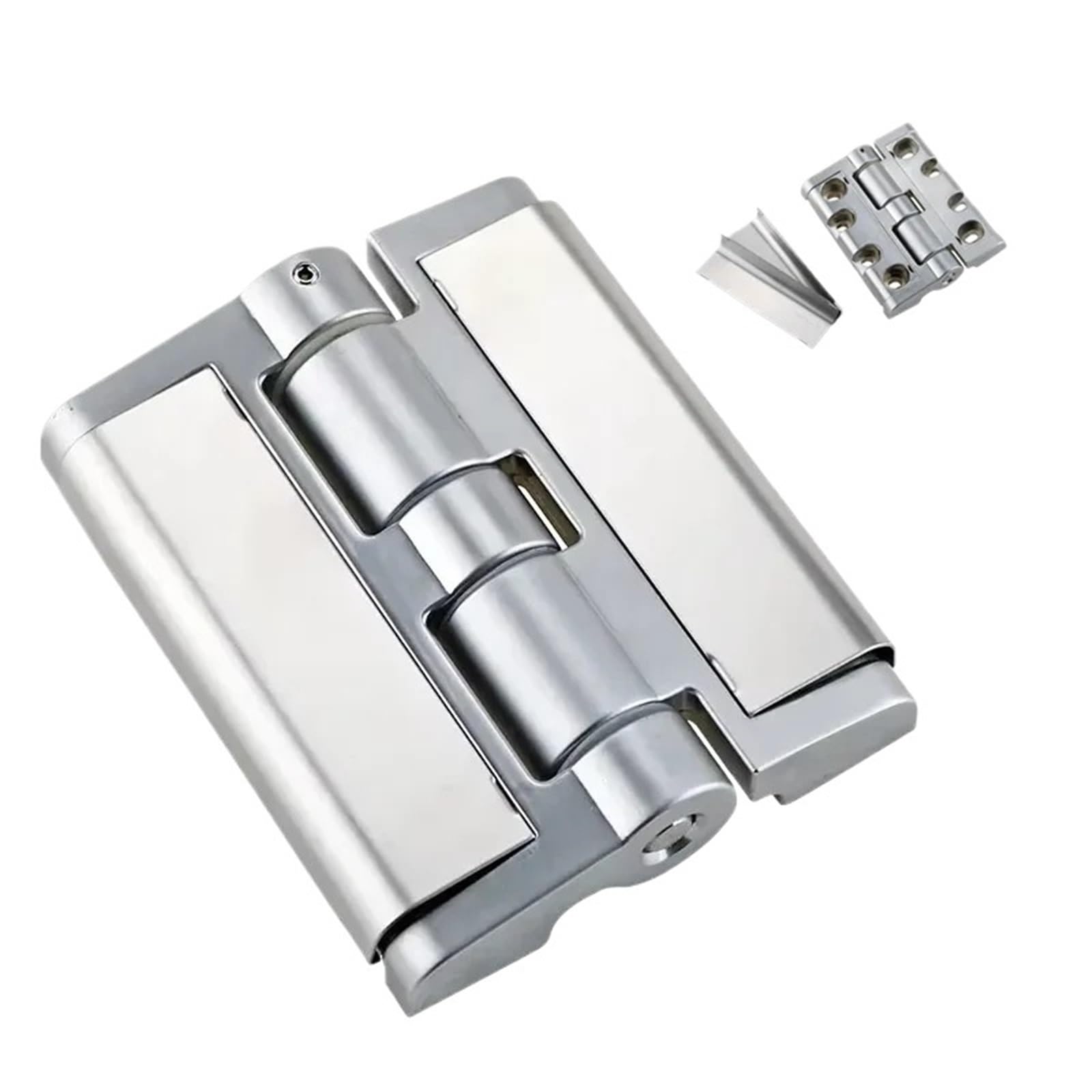 FQJYXWEWL Zinc Alloy Adjustable Hinge Industrial Electrical Machinery Equipment Thickened Heavy-Duty 1Pcs