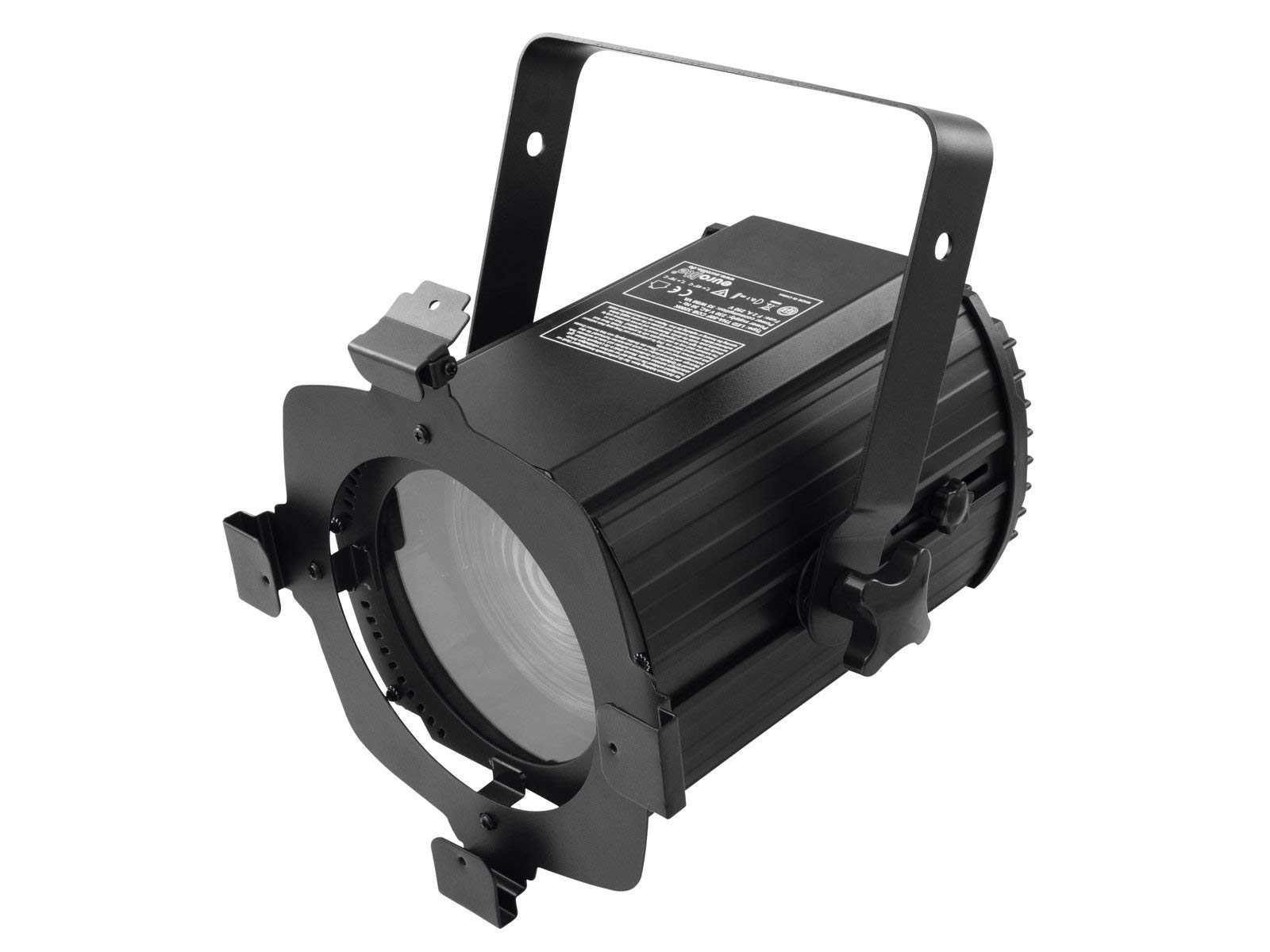 Eurolite LED THA-50F Theater-Spot | Fresnel-Scheinwerfer (Stufenlinse), 50-W-Warmweiß-LED, extrem leise, DMX
