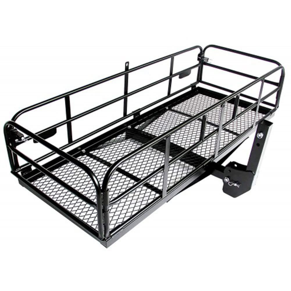 Mobility Scooter Carrier Cargo Hitch Mount Folding Luggage Basket 60