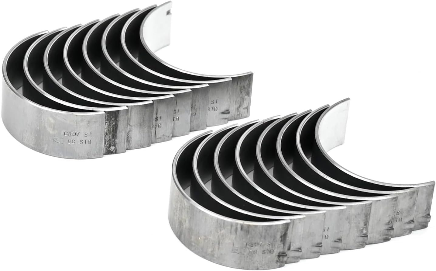 Michigan Motorsports LS Rod Bearings - Standard Size SI Series - Fits LS1 LS2 LS3 LQ4 LQ9 L92 L94 L76 L77 LY6 L96 - High-Performance & Stock Replacment for 4.8L 5.3L 5.7L 6.0L 6.2L LS Engines