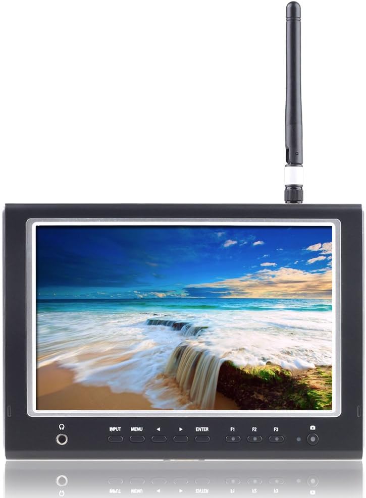 NEW Lilliput 7" 664W FPV Monitor 5.8Ghz Wireless Receiver HDMI IN 1280800 with HDMI input, FPV Monitor