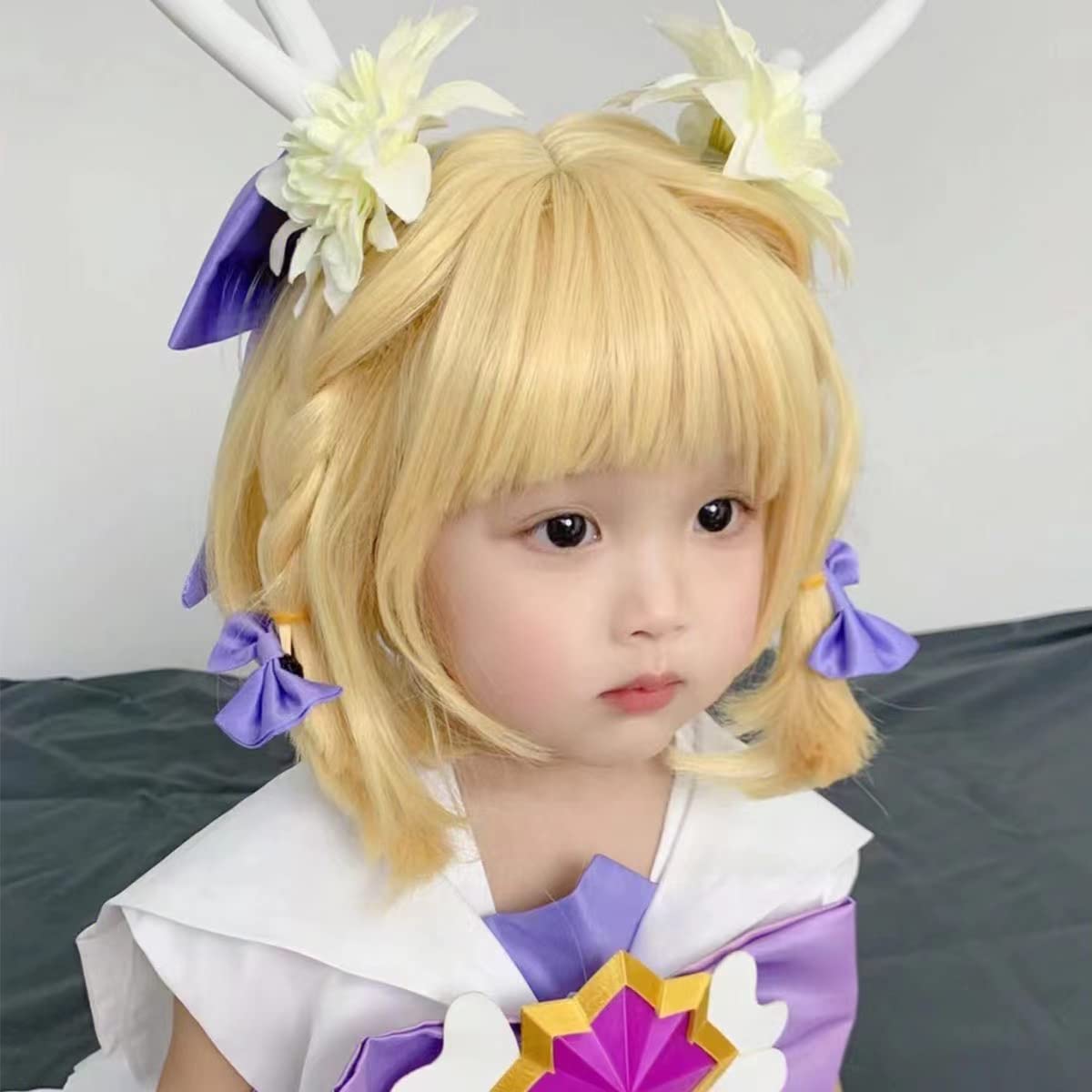 Amazon.co.jp: Oshare Kids ウイッグ キッズ向け ボブカツラ ガールズ