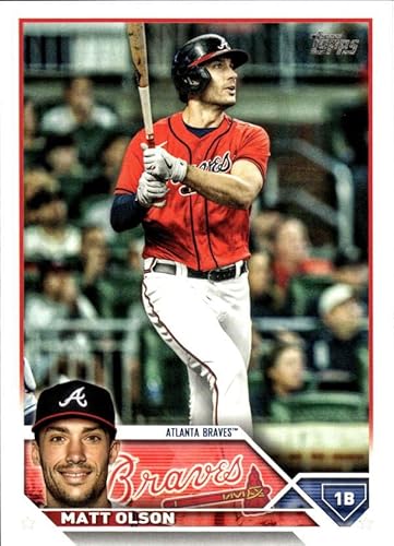 2023 Topps #481 Matt Olson Atlanta Braves NM-MT MLB Baseball