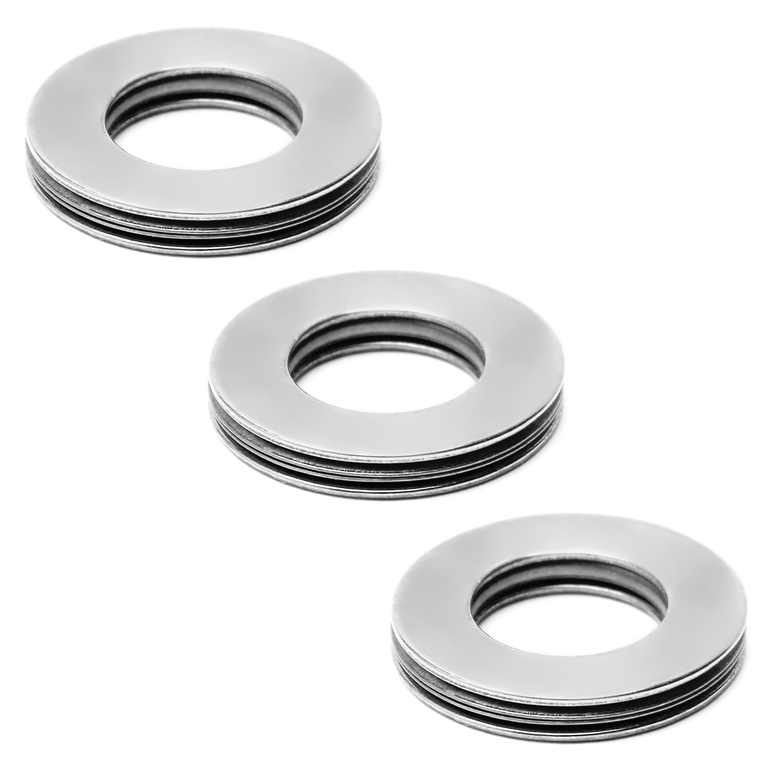 Heyiarbeit TC815 Rodamientos De Agujas De Empuje Con Arandelas De Acero 1/2 X 15/16 X 5/64 Pulgadas, 2 Unidades