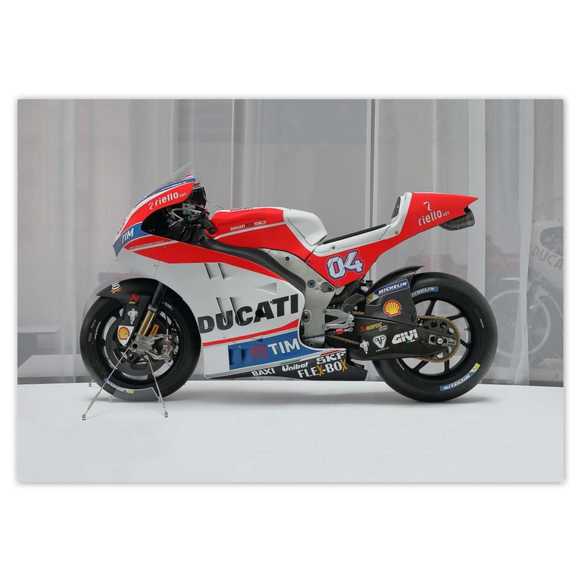 Papier peint non-tissé moto de course 312x219 cm H8747M