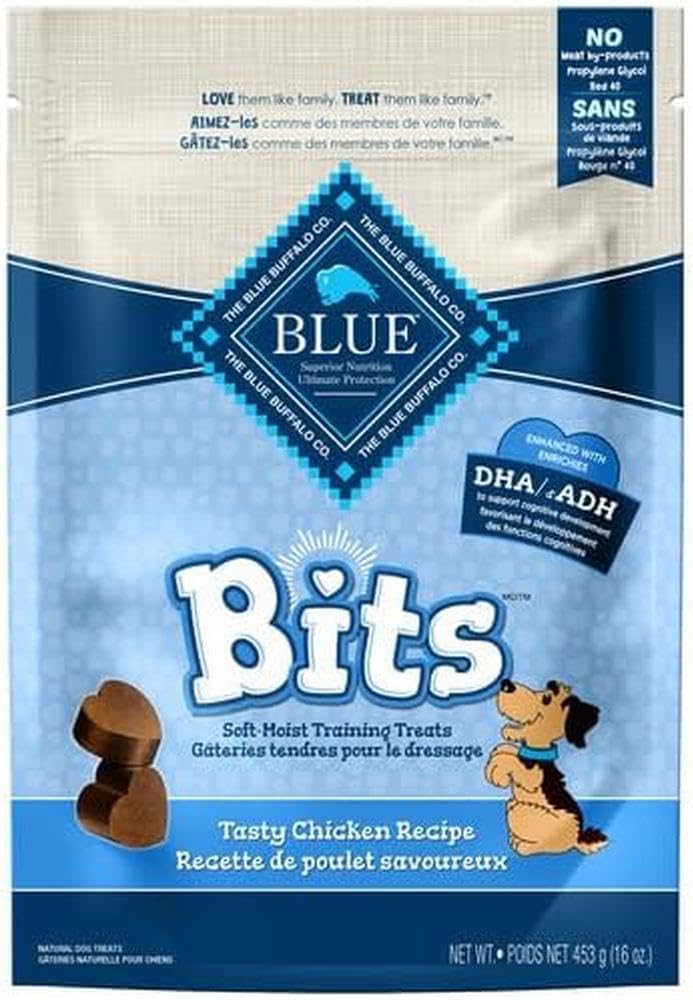 Blue Buffalo BLUE Bits Natural Soft-Moist Training Dog Treats Chicken Recipe 16-oz bag