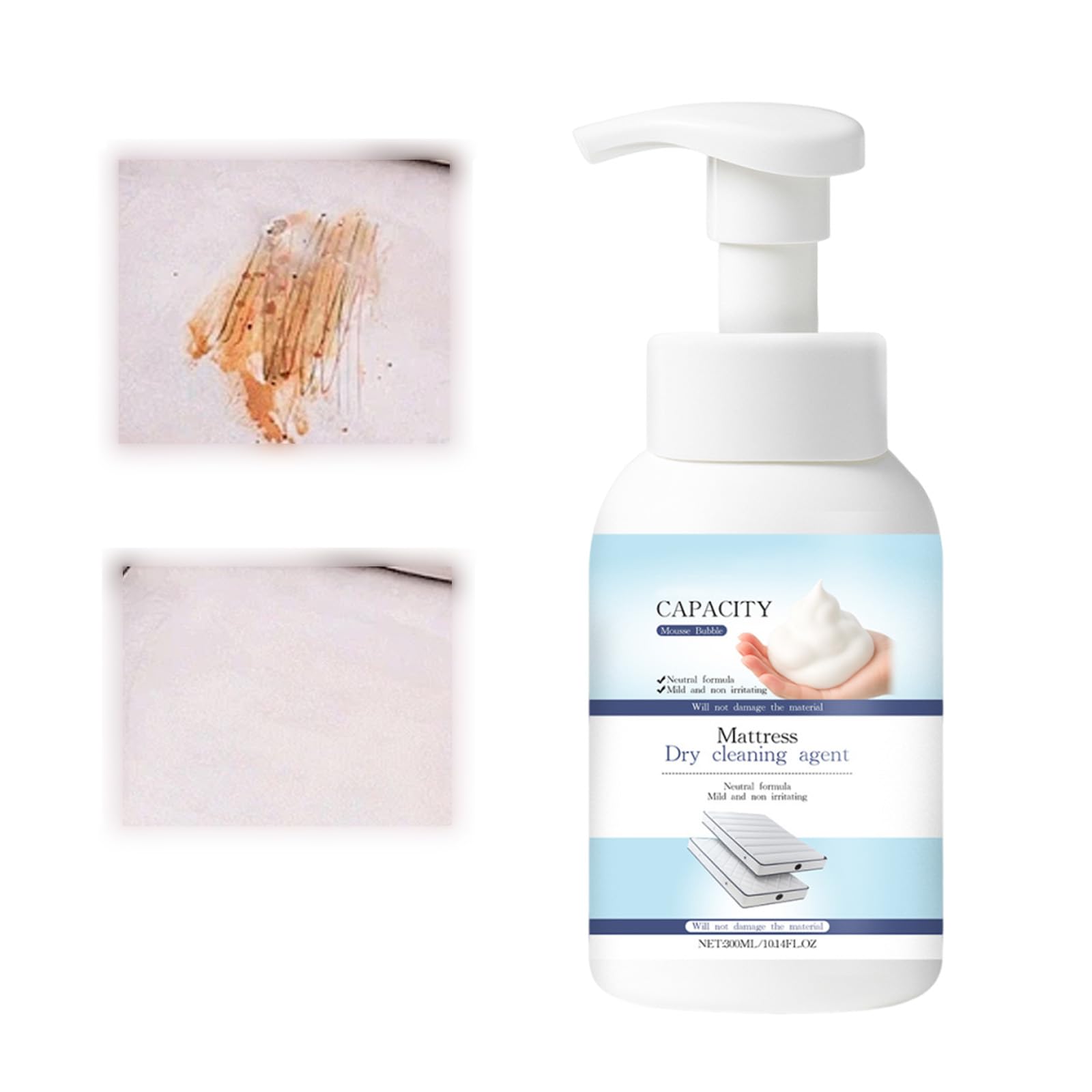 Mattress Stain Remover For Bed Mattress Cleaner And Stain Remover Spray Limpiador De Colchones De Cama Couch Carpet