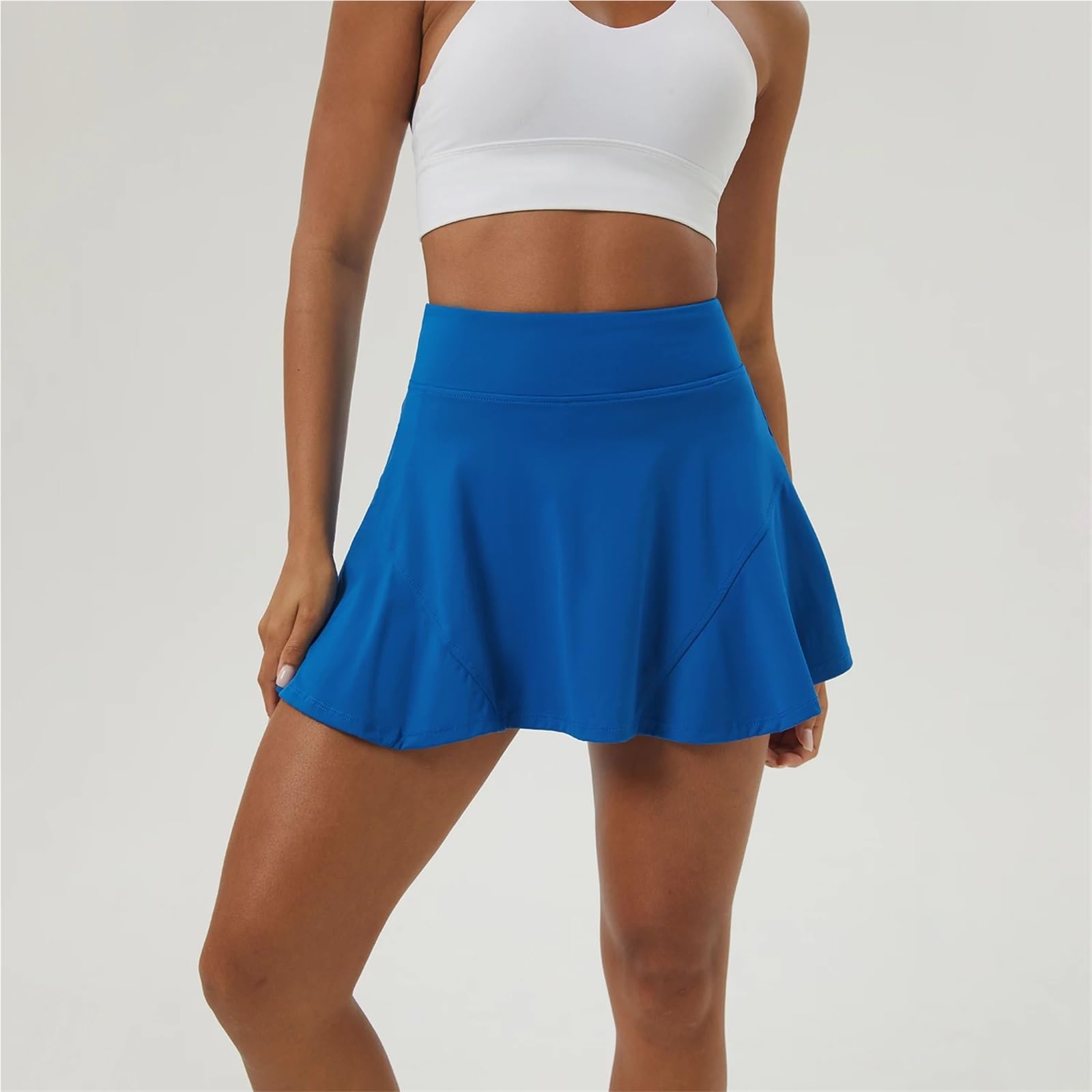 Falda pantalón de Tenis for Mujer con Bolsillos Ocultos for Fitness, Pilates, Deporte, Yoga, Gimnasio al Aire Libre para Correr y Hacer Ejercicio Físico