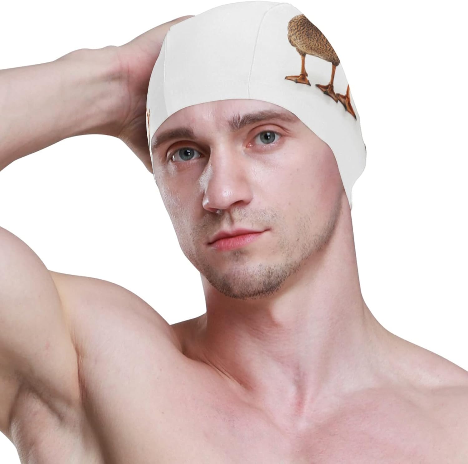Swimming Cap Unisex Adult Swim Cap Swimming Polyester image 3