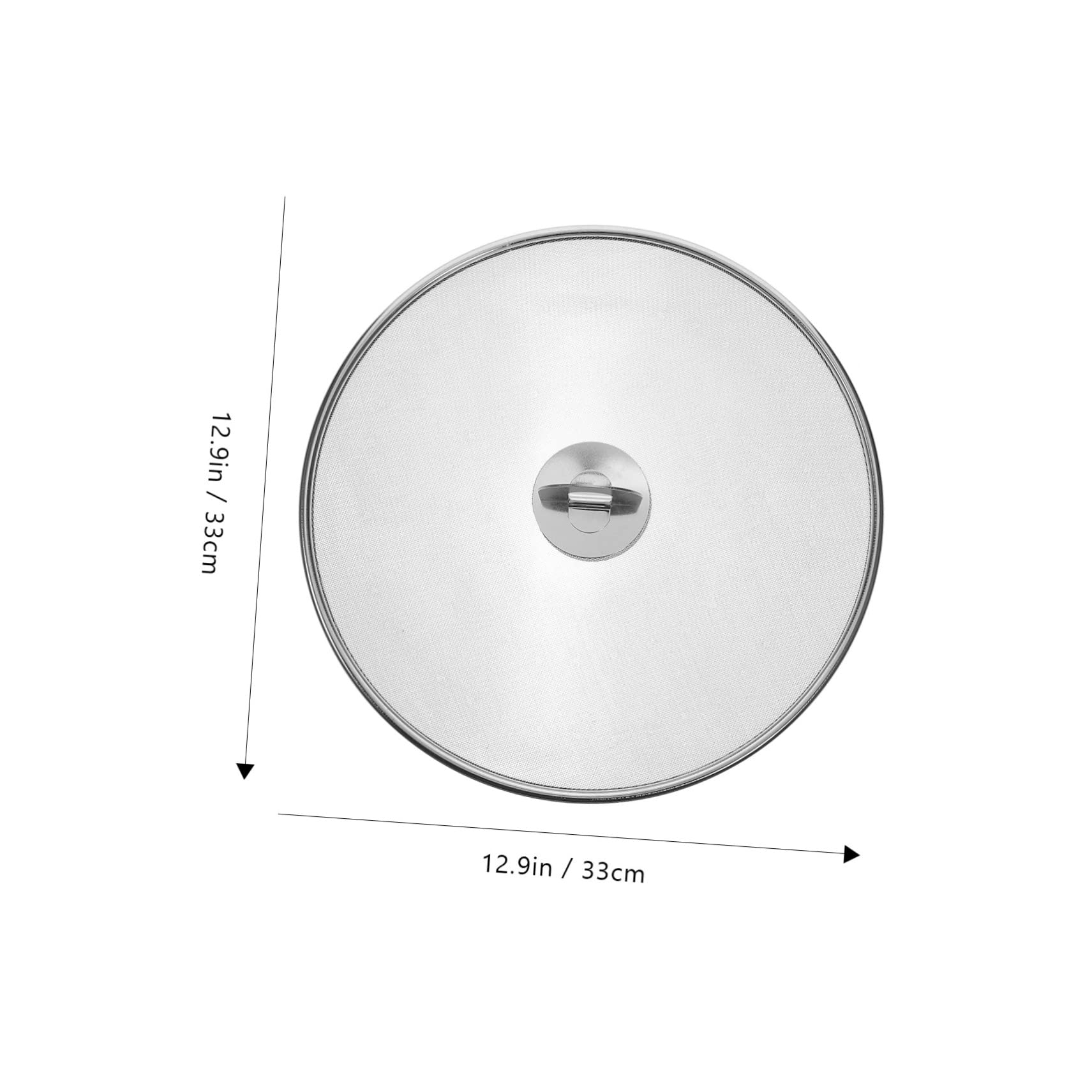 CONGARTENO Kitchen Splatter Screen Stainless Steel Grease Guard Fine Mesh Cooking Tool for Frying Pan Prevent Oil Splash Restaurant