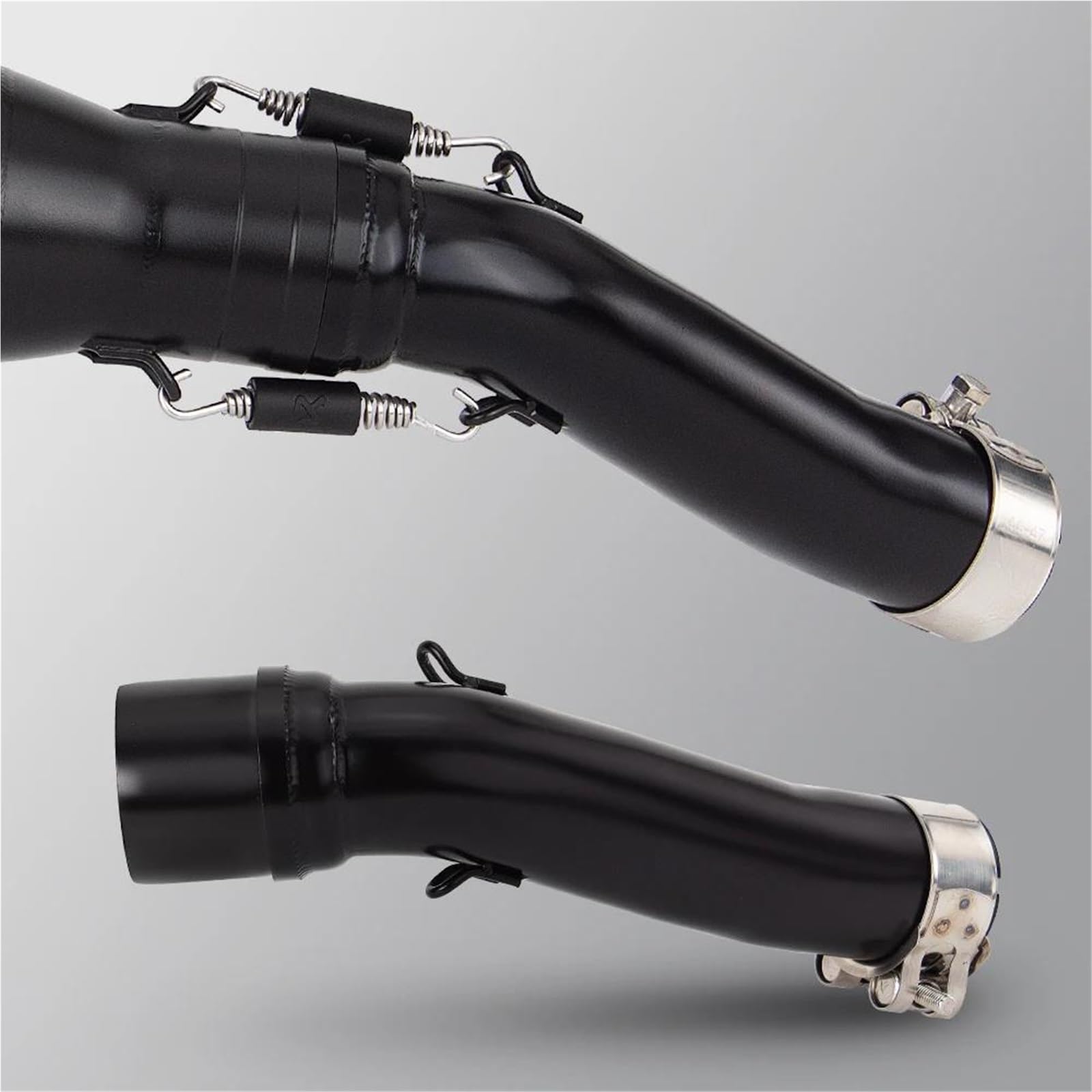 Adaptateur d'échappement Silencieux D'échappement Moto Modifié Sans Lacet Tube Coudé Tuyau Liaison Centrale Pour Rebel 500 Pour Rebel 300