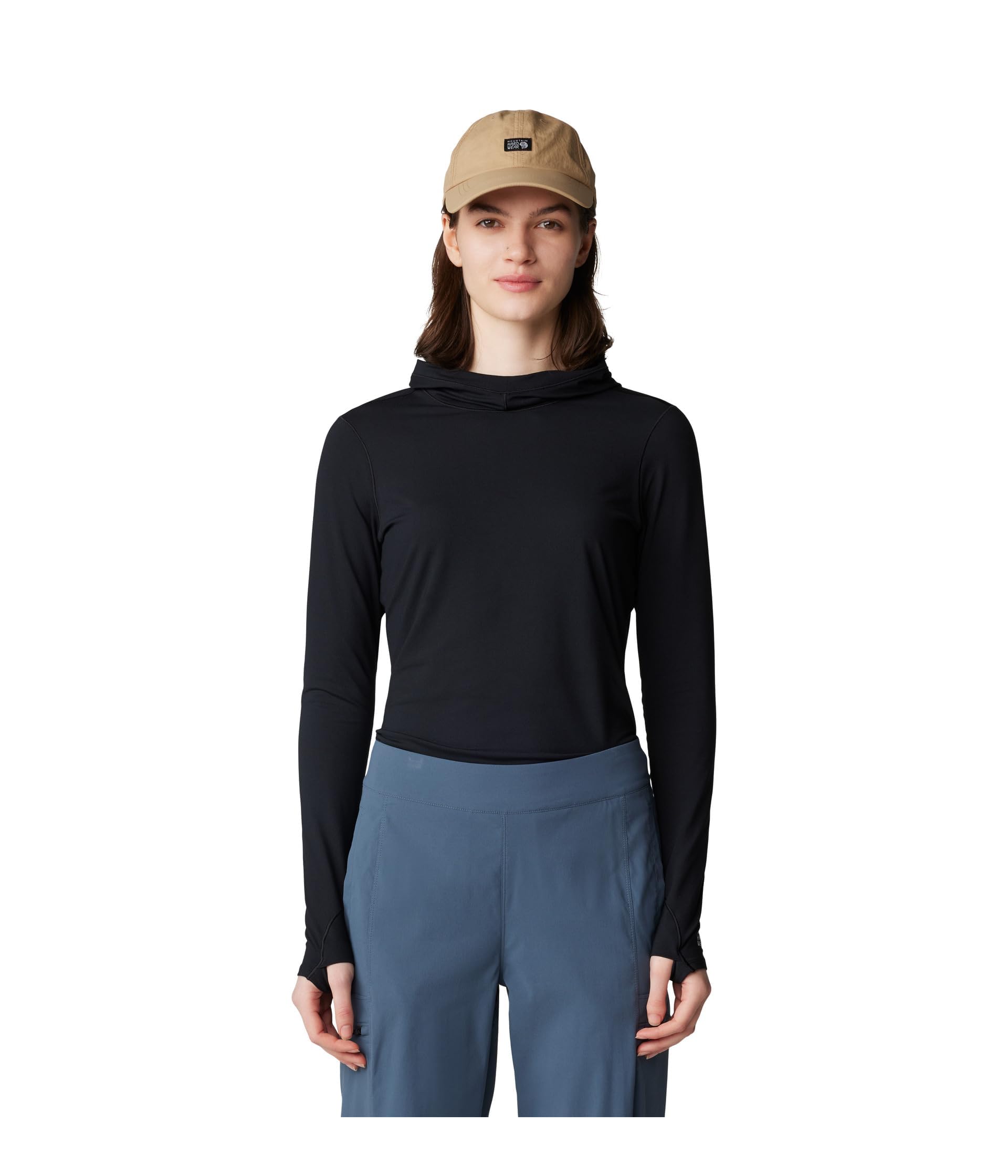 Mountain Hardwear Women's Black Butter Hoody, Large