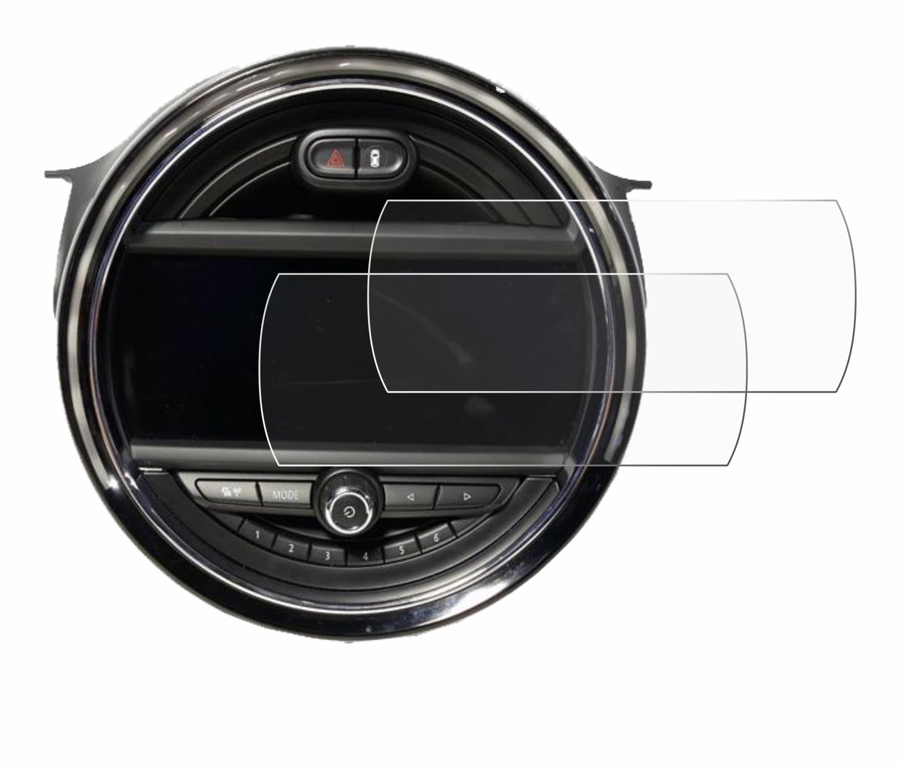brotect Protection Ecran pour Mini Cooper F56 LCI II (2 Pièces) - Film