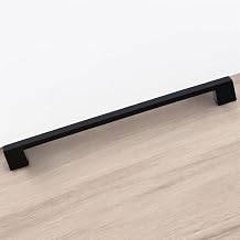 Orta Köprü (192 mm - 19.2 cm) Siyah Metal Mobilya Mutfak Çekmece Dolap Dolabı Kulbu Kulpu Kulpları