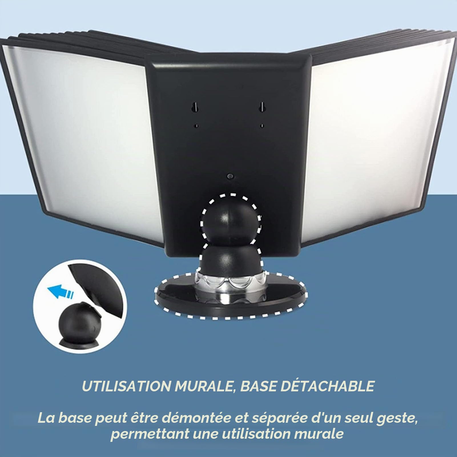 Réglable Et Rotatif Pupitre De Table, Kit Pupitre Présentoir De Table, 20 Panneaux Affichage A4 Pochettes De Vision, Présentation Et Consultation Documents, Système De Panneau