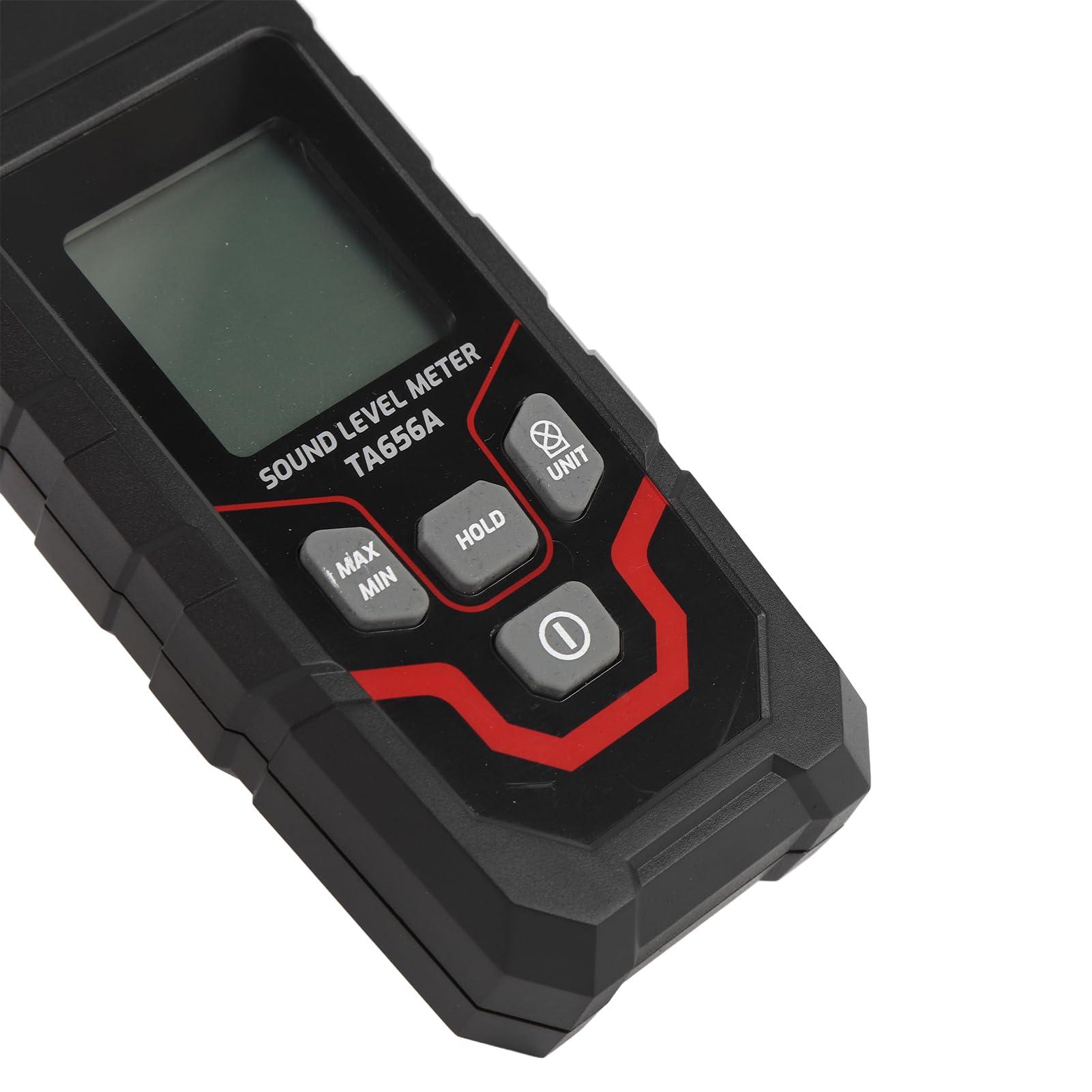 Medidor de Decibelios Digital, Medidor SPL Portátil con Pantalla LCD Retroiluminada, Medidor de Nivel de Sonido Digital de Rango 30-130 DB, Medidor de Lector Digital DB