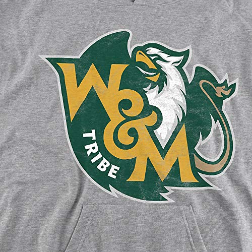College of William & Mary Official Distressed Primary Youth Kids Boy/Girls Pull-Over Hoodie Sweatshirt2