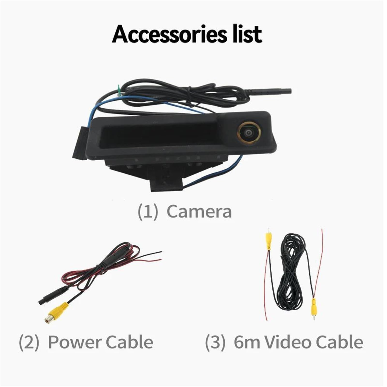 Kit De Cámara Visión Nocturna para Coche con Asistencia Aparcamiento Y Marcha Atrás para BMW X1 X5 2008-2015