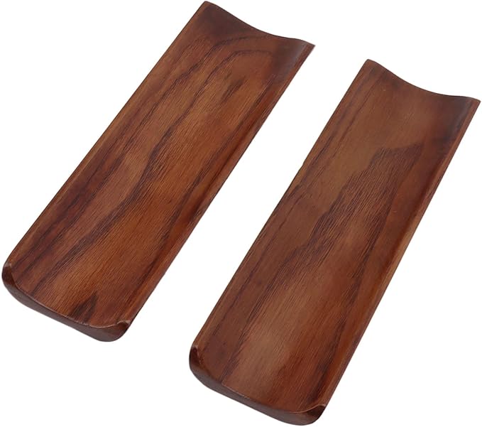 2 Platos Sushi Rectangulares de Madera Zerodis - 18.2x5.3cm miniatura 5