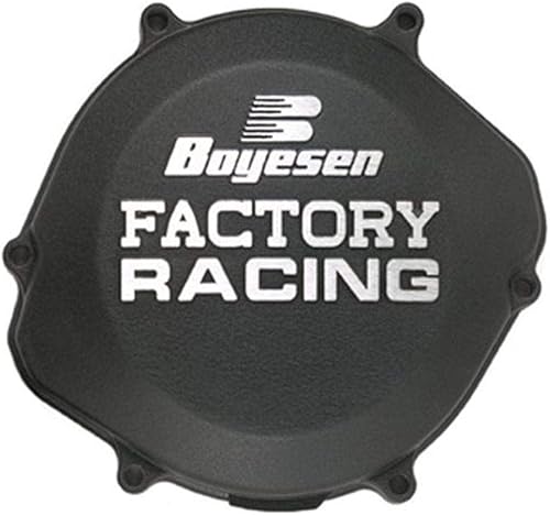Boyesen CC-02B Cubierta de embrague negra 'Factory Racing'