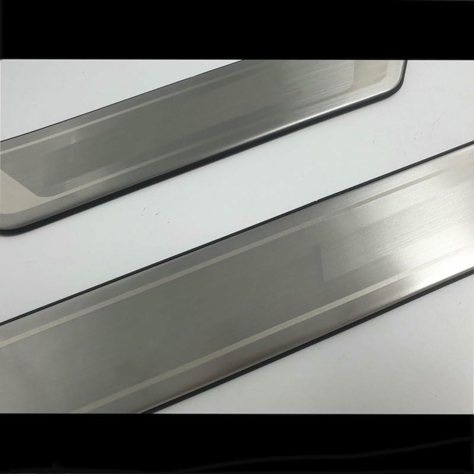 4 Protectores De Umbral De Puerta para Opel para Crossland X 2017-2020, Tira De Pedal De Bienvenida.