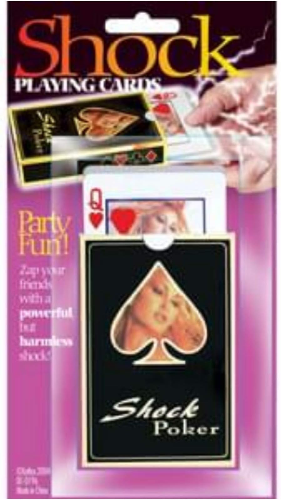 Shock deck of cards