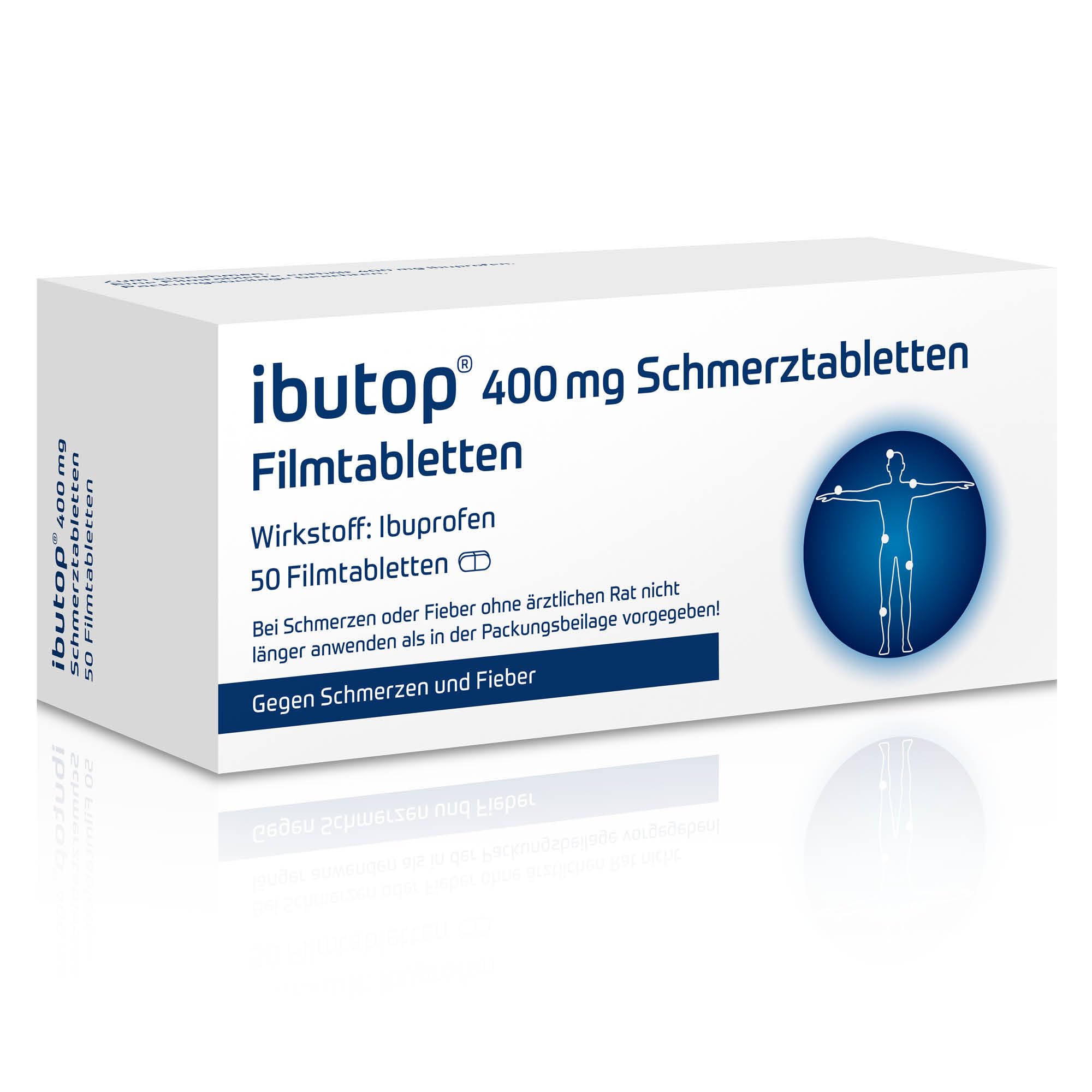 IBUTOP 400 mg Schmerztabletten (Ibuprofen)