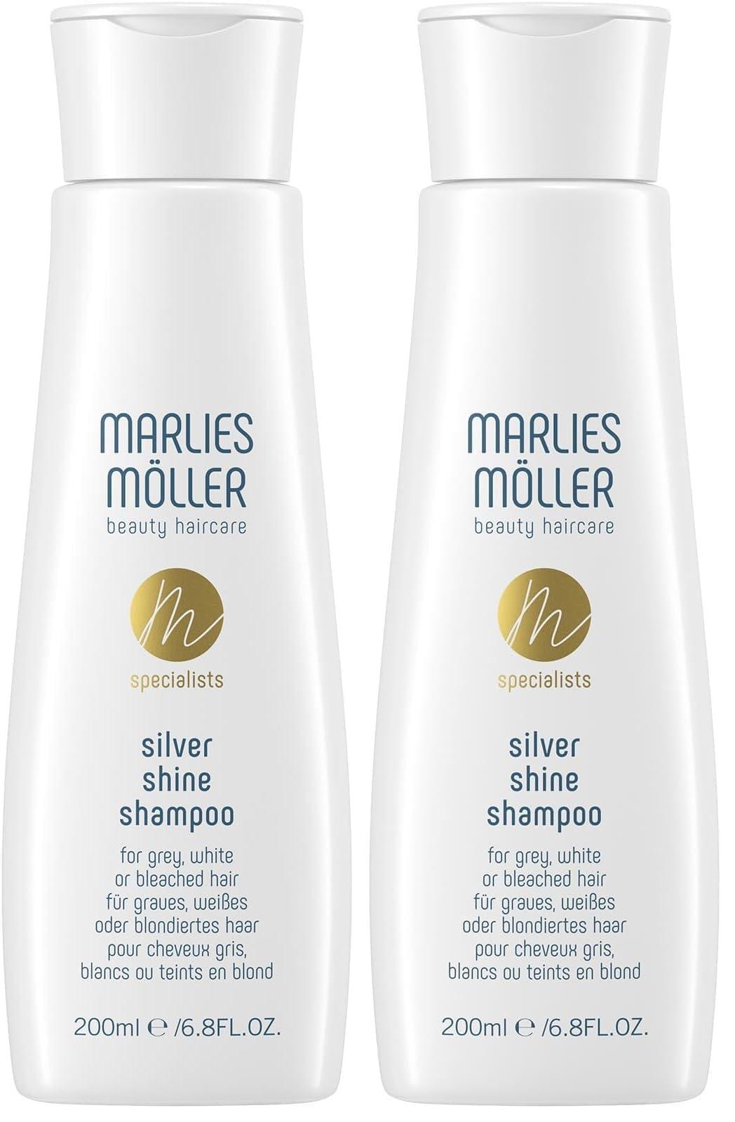 Marlies Möller Specialists Silver Shine Haarshampoo, 200 ml (Packung mit 2)