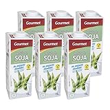 Marca Blanca - Gourmet Bebida de Soja, 6 x 1L
