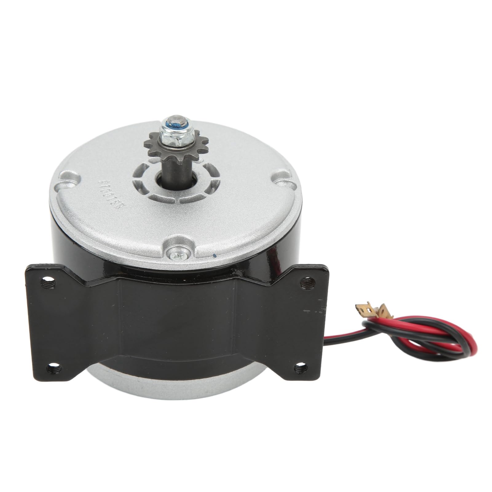 Szczotkowany Silnik Elektryczny, Silnik Prądu Stałego z Magnesem Trwałym 12 V 2750 Obr./min, Duża prędkość, Mocny, z Metalowym Kołem Pasowym, dla Majsterkowiczów Rowery