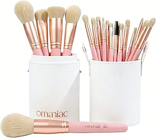 OMANIAC Juego de 20 brochas de maquillaje pro...