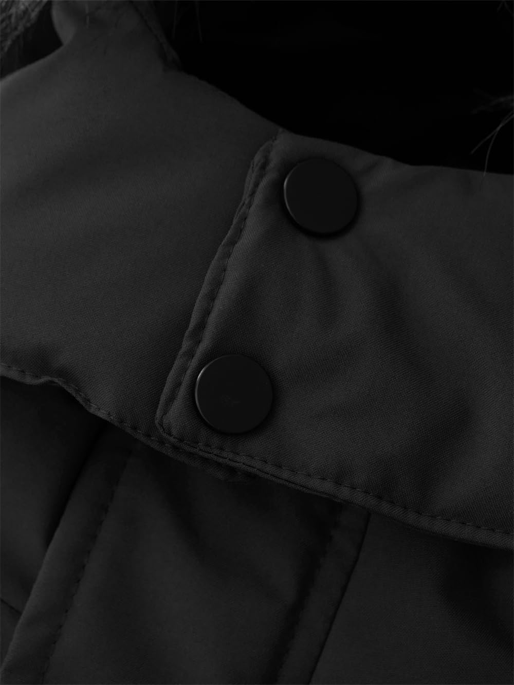 KVE Men's Hooded Winter Coat Warm Puffer Jacket Thicken Quilted Jacket - Image 6