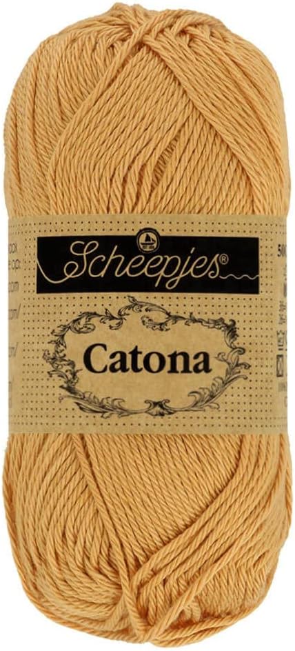 Scheepjes Catona Cotton Yarn 50 g (1.76 oz) Ball - 179 Topaz Beige