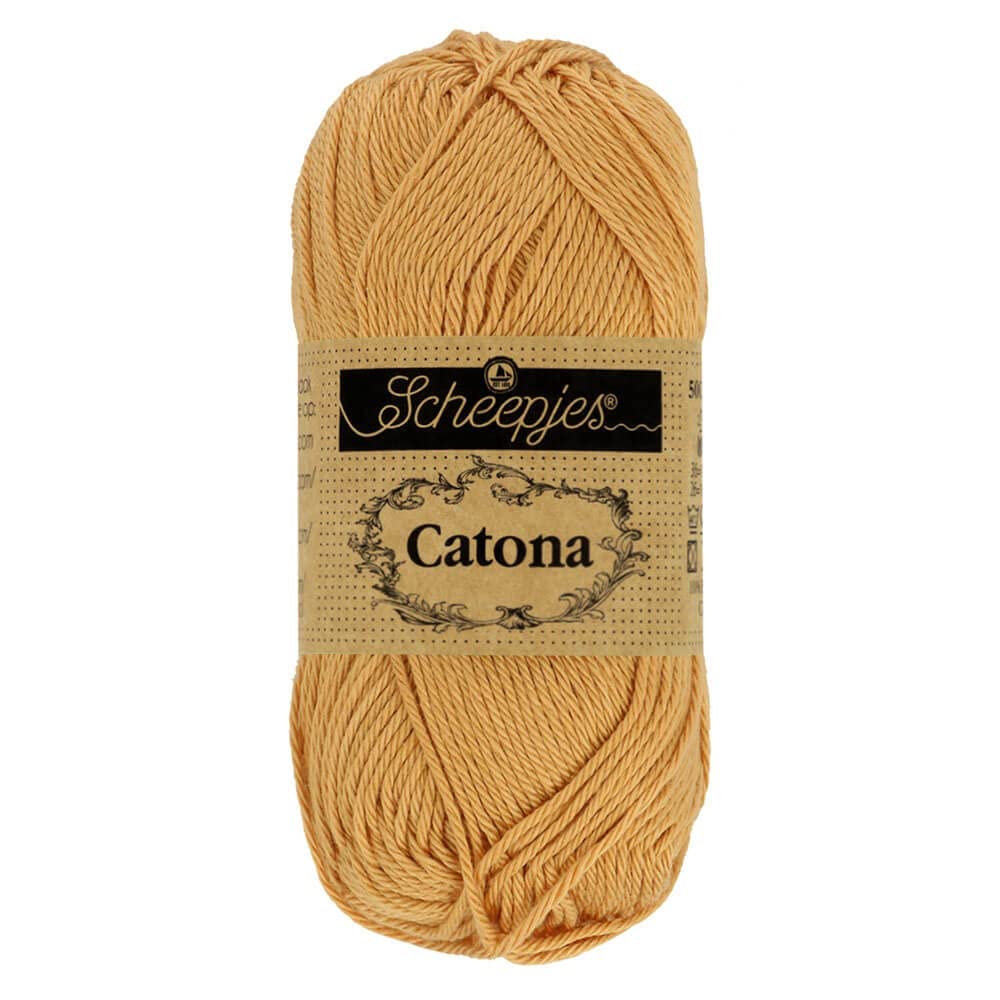 Catona Cotton Yarn 50 g (1.76 oz) Ball - 179 Topaz Beige