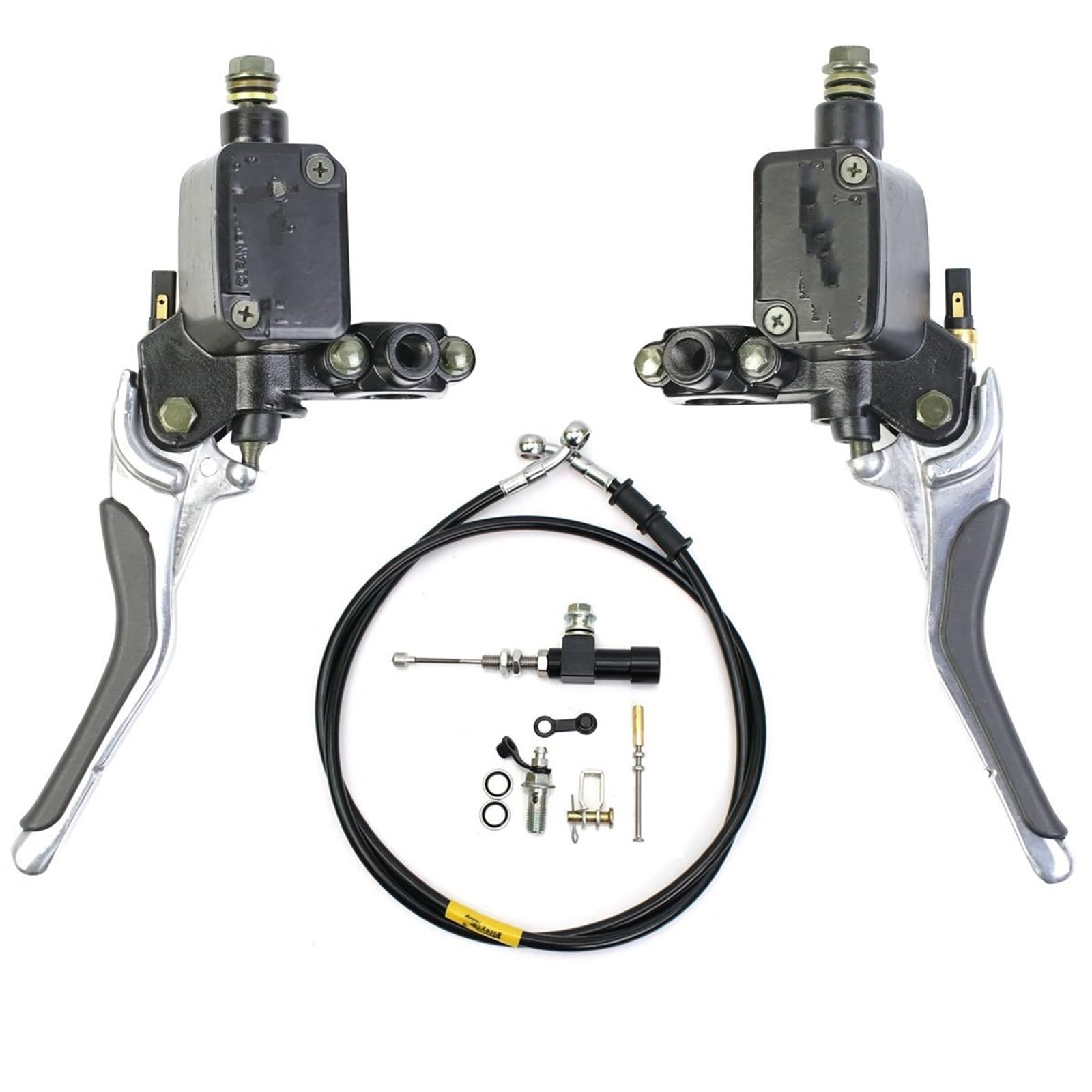 Per YQ50 Per Aerox Per MBK Per Nitro 1997-2013 Moto Freno Posteriore Frizione Cilindro Maestro Serbatoio Moto Leve Freno E Frizione(AA Kits)