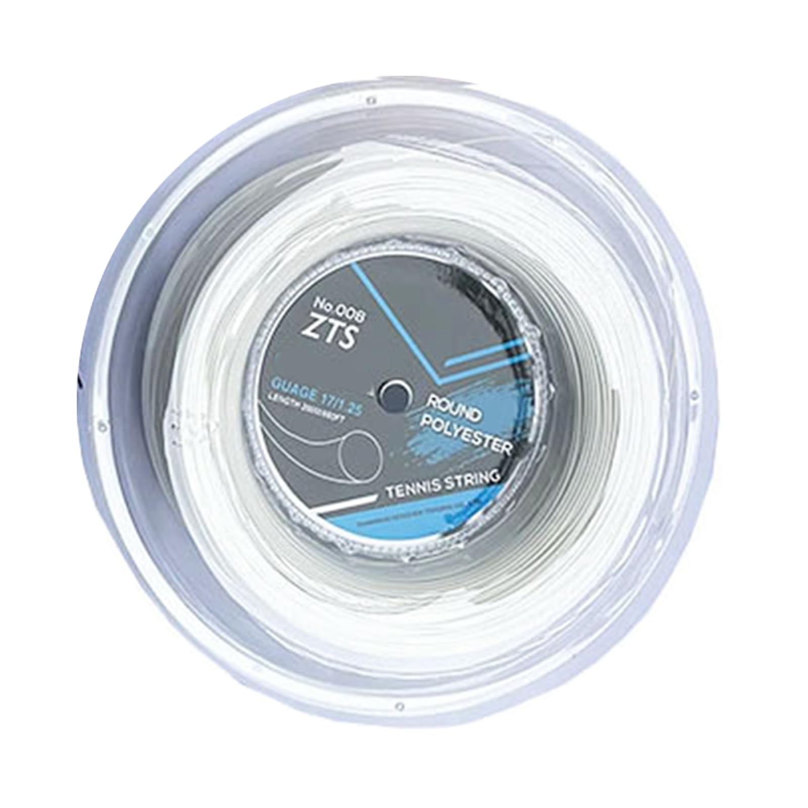 Jazuaiao Tennis String Reliability Tennis Racket String Versatiles for Consistent Play and Reduced Friction Professional Training