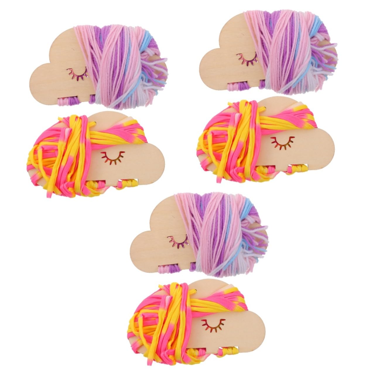 Organisateur de clips à cheveux mural pour embellir et ranger la chambre des enfants