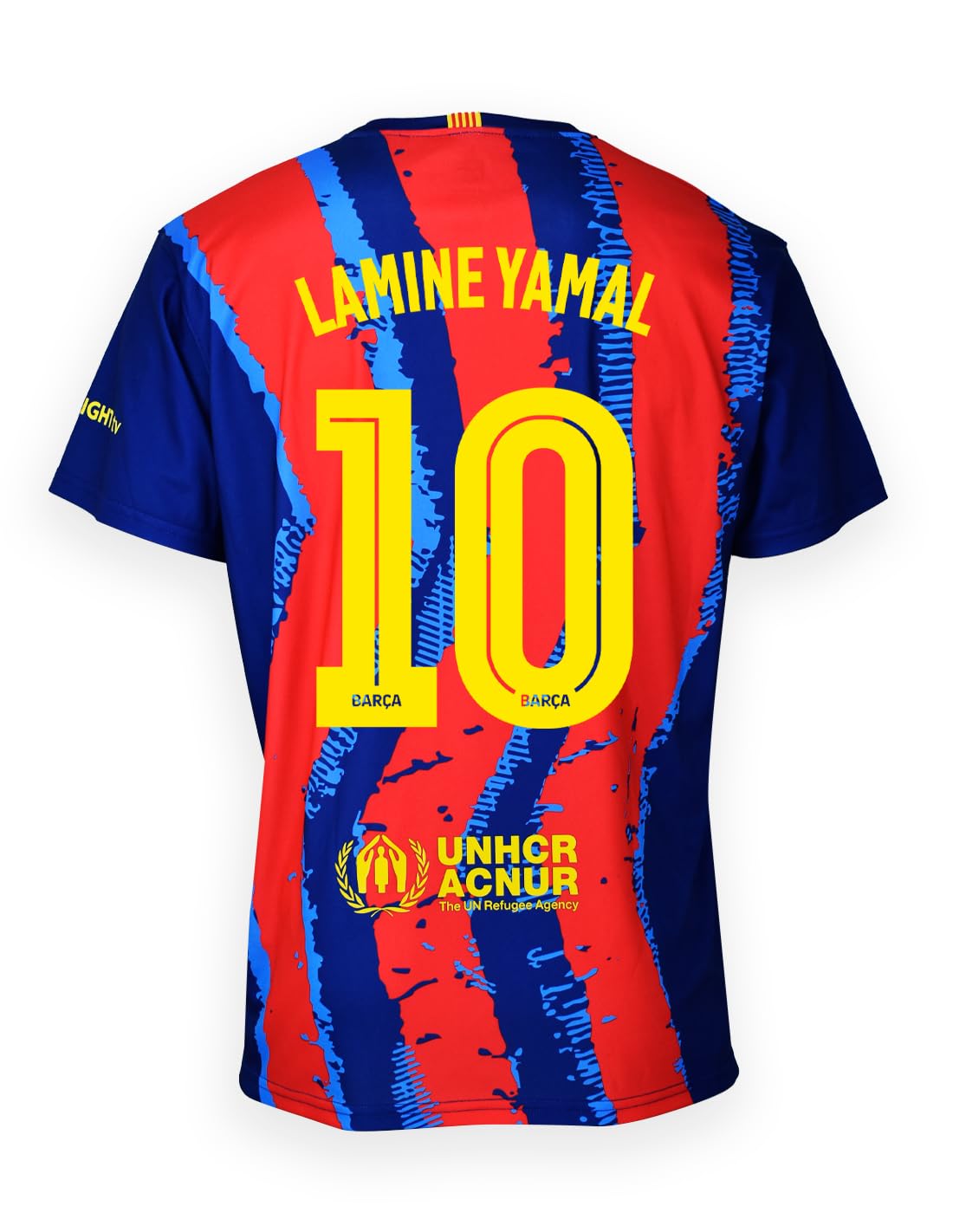 FC Barcelona Cuarta Equipación Adulto Temporada 25/26 Lamine Yamal Camisa Unisex Adulto (Pack de 1)