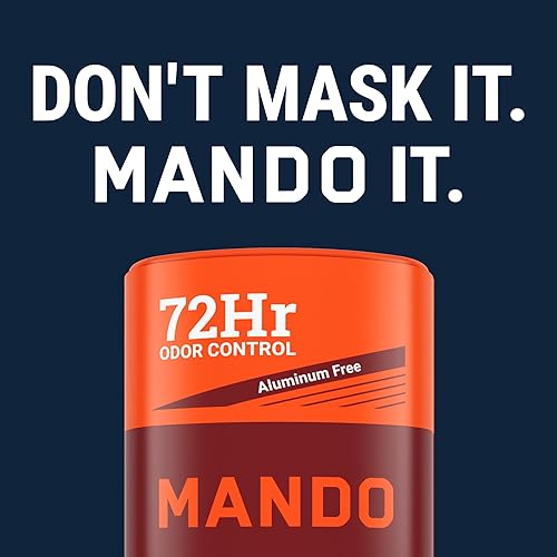 Miniatura 9 de Mando Sistema de dos piezas desodorante para todo el cuerpo, barra sólida lisa de 2.6 onzas y desodorante en aerosol de 3.6 onzas, control de olores