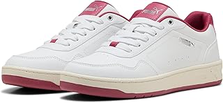 بوت بطول الكاحل كورت كلاسي للنساء من بوما - أبيض - فضي