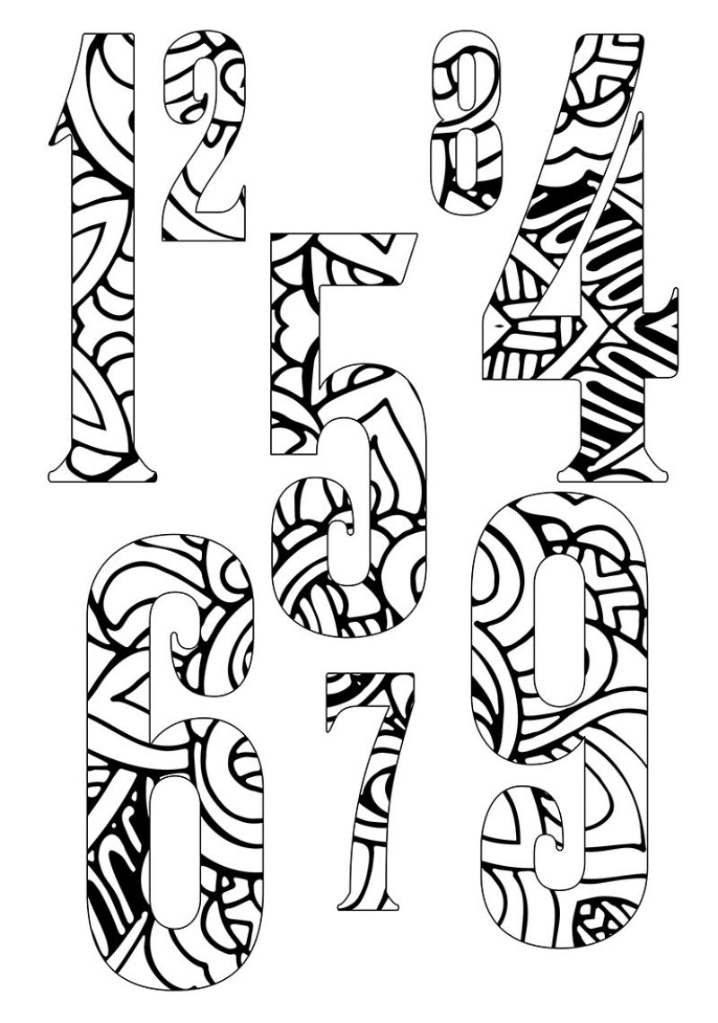 Arte antiestrés: el libro de las letras: 100 láminas para colorear