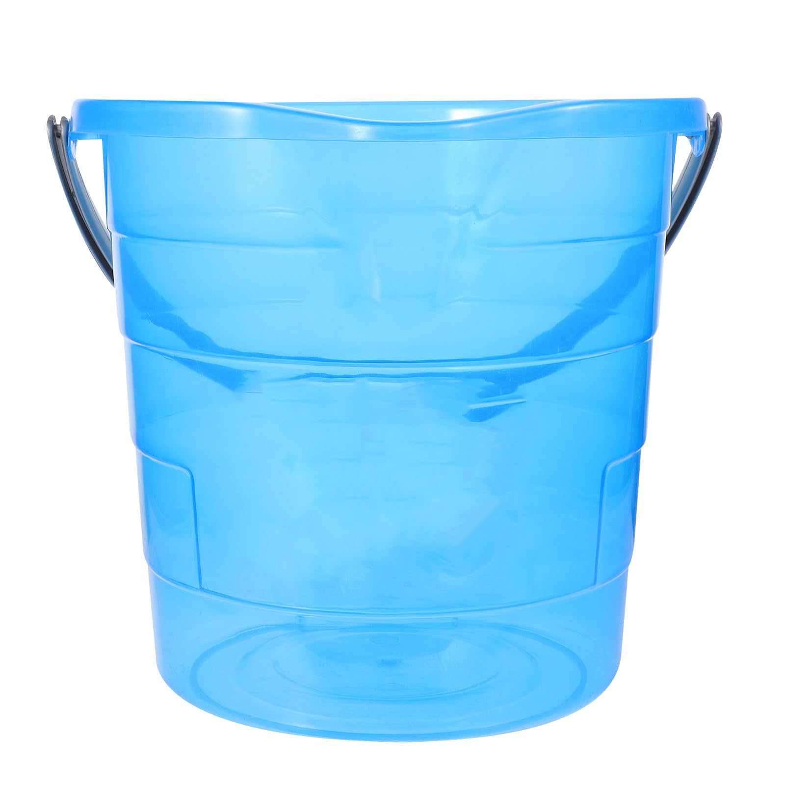 Cubo portátil azul adecuado para cocina y pesca con capacidad de 12l