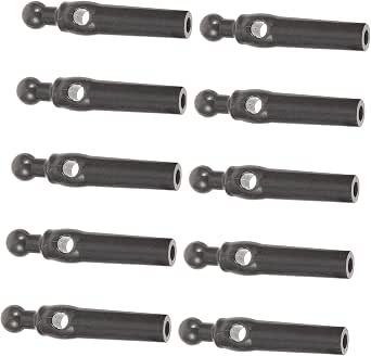 10Pcs Umbrella Tail Beads Replacement - Metal Bone Covers For Folding Umbrella Repair, Easy Install