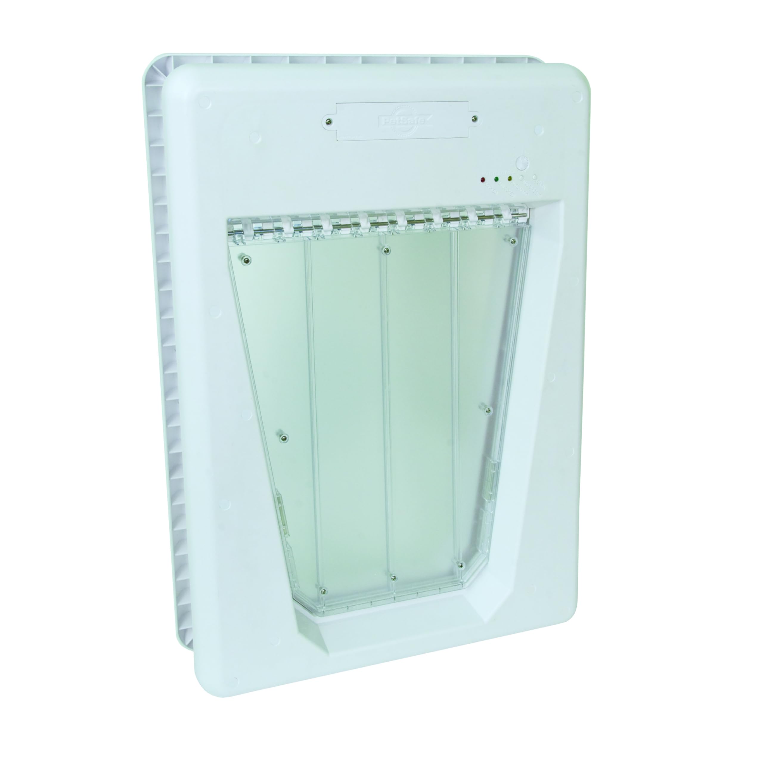 PetSafe Puerta Electrónica para Mascotas SmartDoor - Acceso con Llave, Modos Programables, Eficiente Energéticamente - Grande