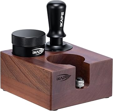 IKAPE 53MM Espresso Tamper Kit 3 IN 1 Black