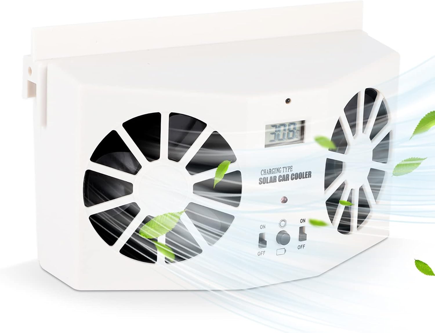 Climatiseur solaire, ventilateur de voiture solaire, ventilateur d