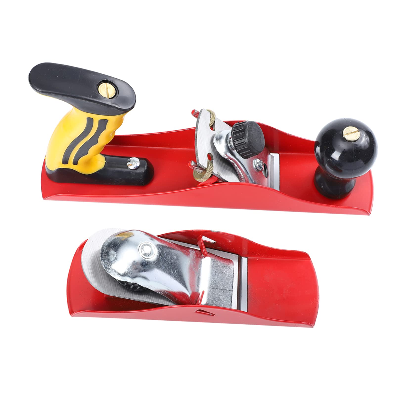 WOONEKY Spokeshave Do Drewna z Metalowym Ostrzem Narzędzie Ręczne Do Obróbki Drewna Dla Entuzjastów Majsterkowania z Materiałem Odpornym Zużycie